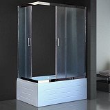 Душевое ограждение Royal Bath RB 8120ВP-C-СН 120х80х200, матовые стекла, высокий поддон, правое