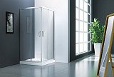 Душевой уголок Veconi RV-11HS 90x90x195, стекло прозрачное