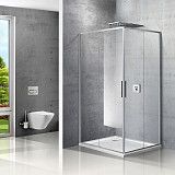 Душевой уголок Vincea  Slim VSS-2SL8010CL-L, 1000х800, хром, стекло прозрачное, левый