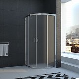 Душевой уголок Veconi RV-01 80x80x185, стекло Pear