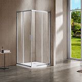Душевой уголок Vincea  Garda VSR-1G1014CL, 1400х1000, хром, стекло прозрачное
