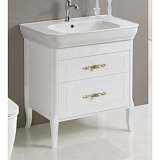 Тумба напольная с двумя выдвижными ящиками, BelBagno 715x440x760 PRADO-800-2C-PIA2-BL
