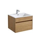 Тумба под раковину Vincea Chiara 800 подвесная, 1 выкатной ящик soft close, Y.Oak