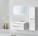 Тумба под раковину Vincea Roberta 1000 подвесная, 2 выкатных ящика soft close, L.White