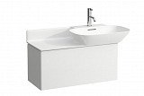 Тумба под раковину Laufen Ino 770х348, 1 ящик, матовый белый