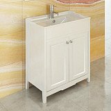 Тумба-умывальник COMFORTY "Тбилиси-70" белая с раковиной COMFORTY XD-F70