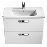 Тумба Roca Debba белый, 60 см, 2 ящика, ZRU9302708