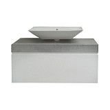 Комплект Тумба Azario LATINA 100 (1000х570х500) с раковиной Top Counter 65 (3066KL)