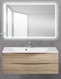 Зеркало BelBagno VITTORIA 1200Х800 со встроенным светильником и кнопочным выключателем. 