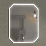 Зеркало COMFORTY Колеус-65 LED-подсветка, сенсор 800х650