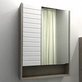 Зеркало-шкаф COMFORTY Клеон-60 белый/дуб дымчатый