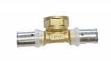 Пресс тройник Hydrosta 20х1/2 в/р х 20 (пресс-фитинг)